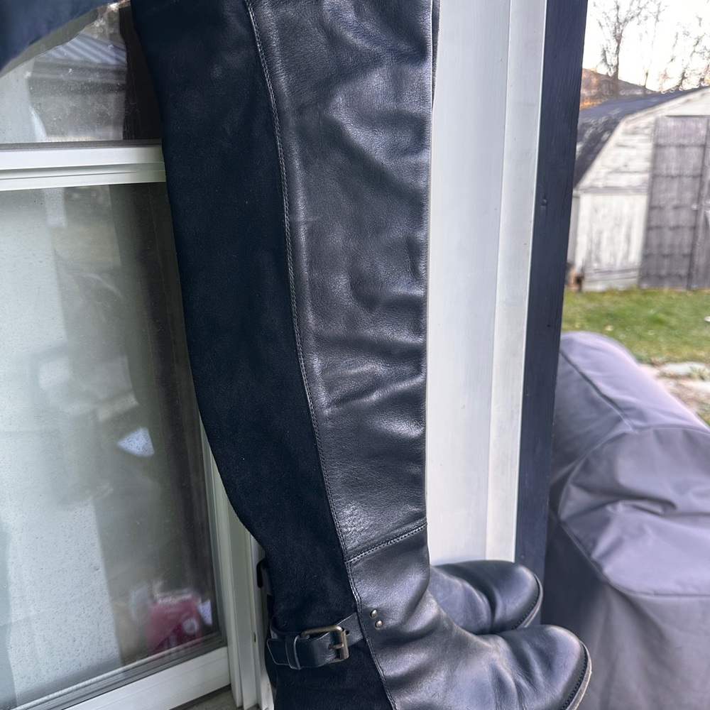 BUTTERS Knee-High genuine Leather Boots